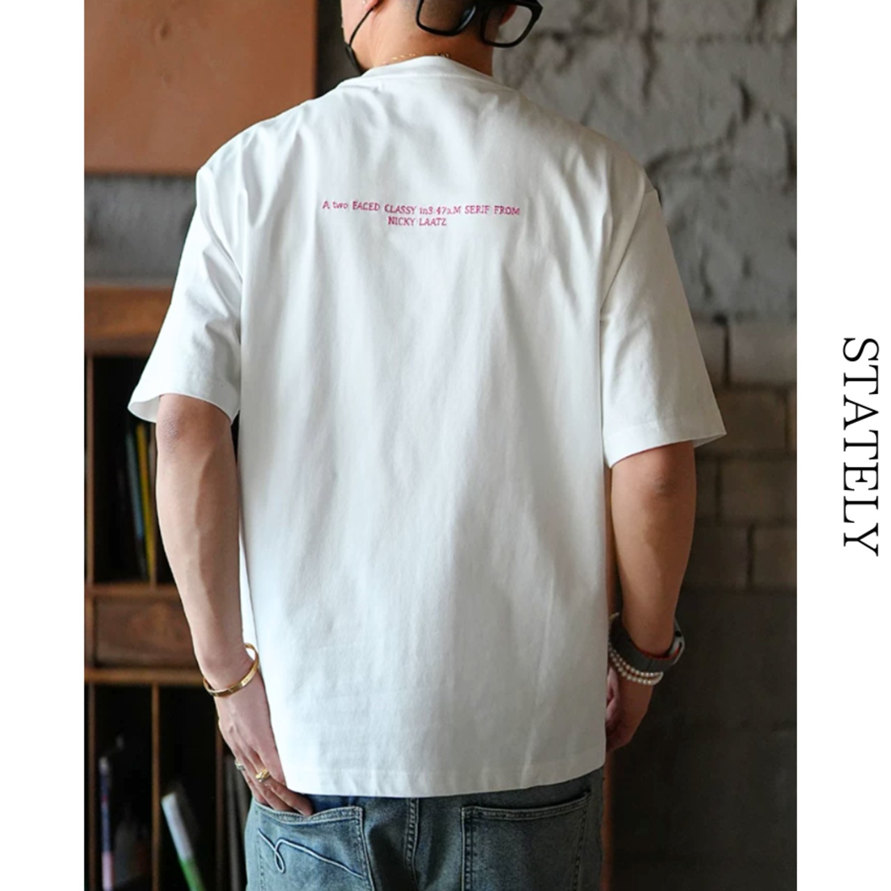 Star Splash Tee/2color_T283・画像7