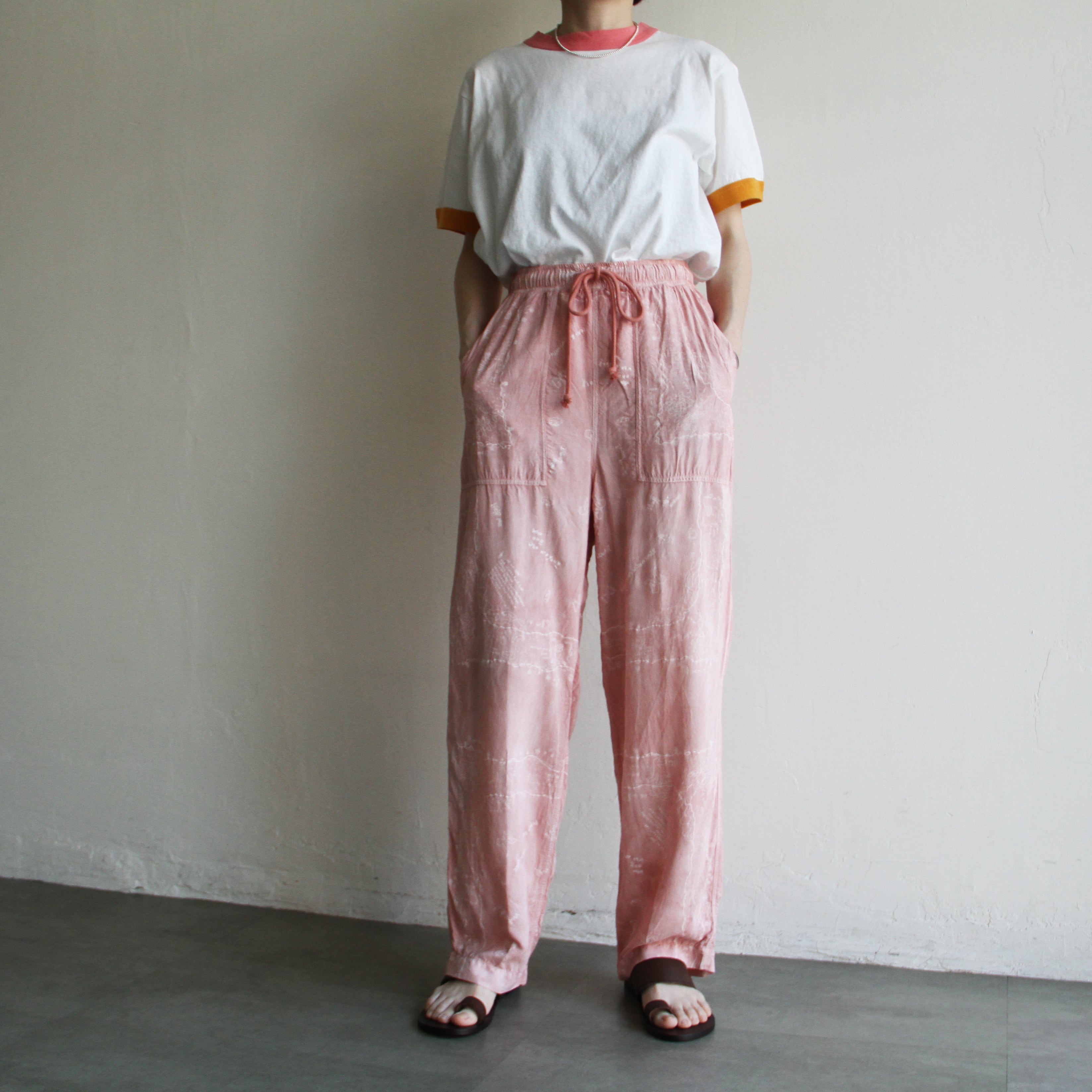INNAT Rakugaki bandana easy pants