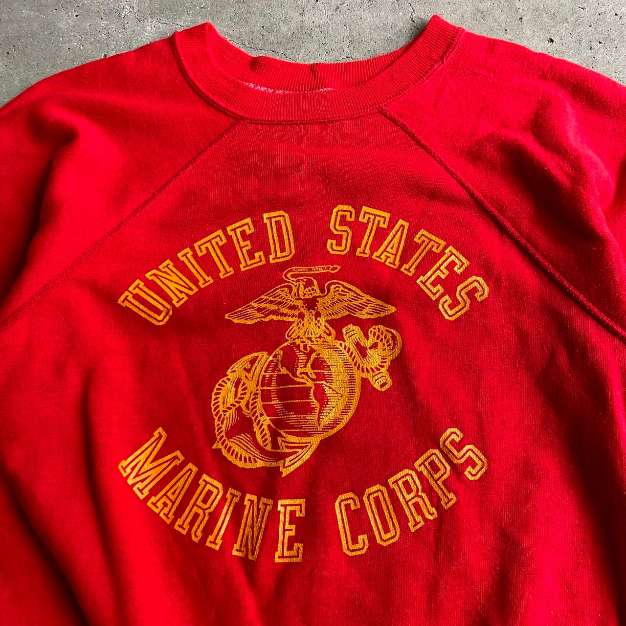70～80'ｓ 米軍海上兵舎 MARINE BARRACKS ビンテージ 半袖 スウェット