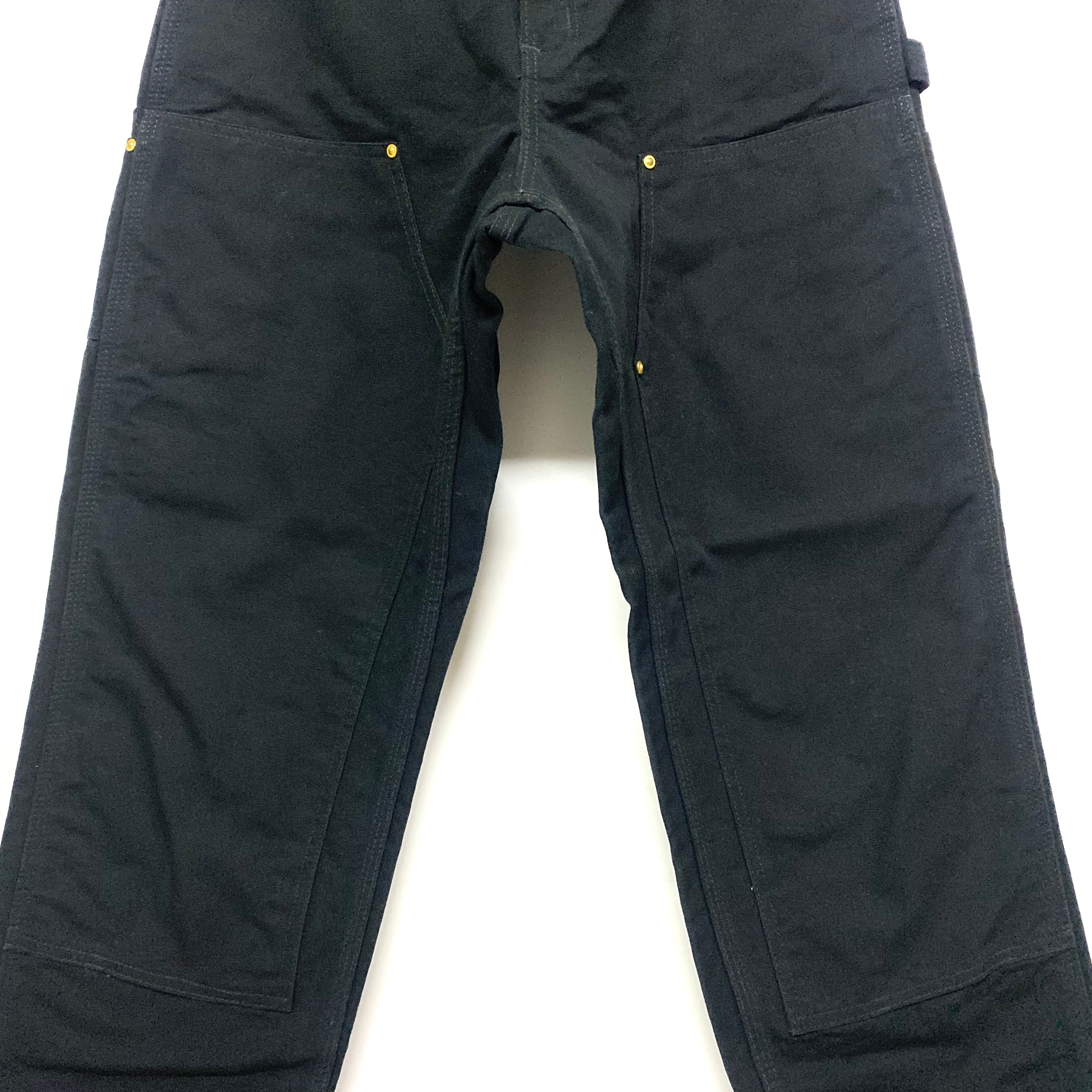 古着 USA製 Carhartt W36 カーハート ダブルニー tch591 Carhartt カーハート ダブルニー ダック地ワークパンツ メンズW36 古着