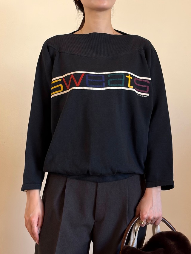 CU17-20 USED SWEAT "sweat.s" -NAVY-