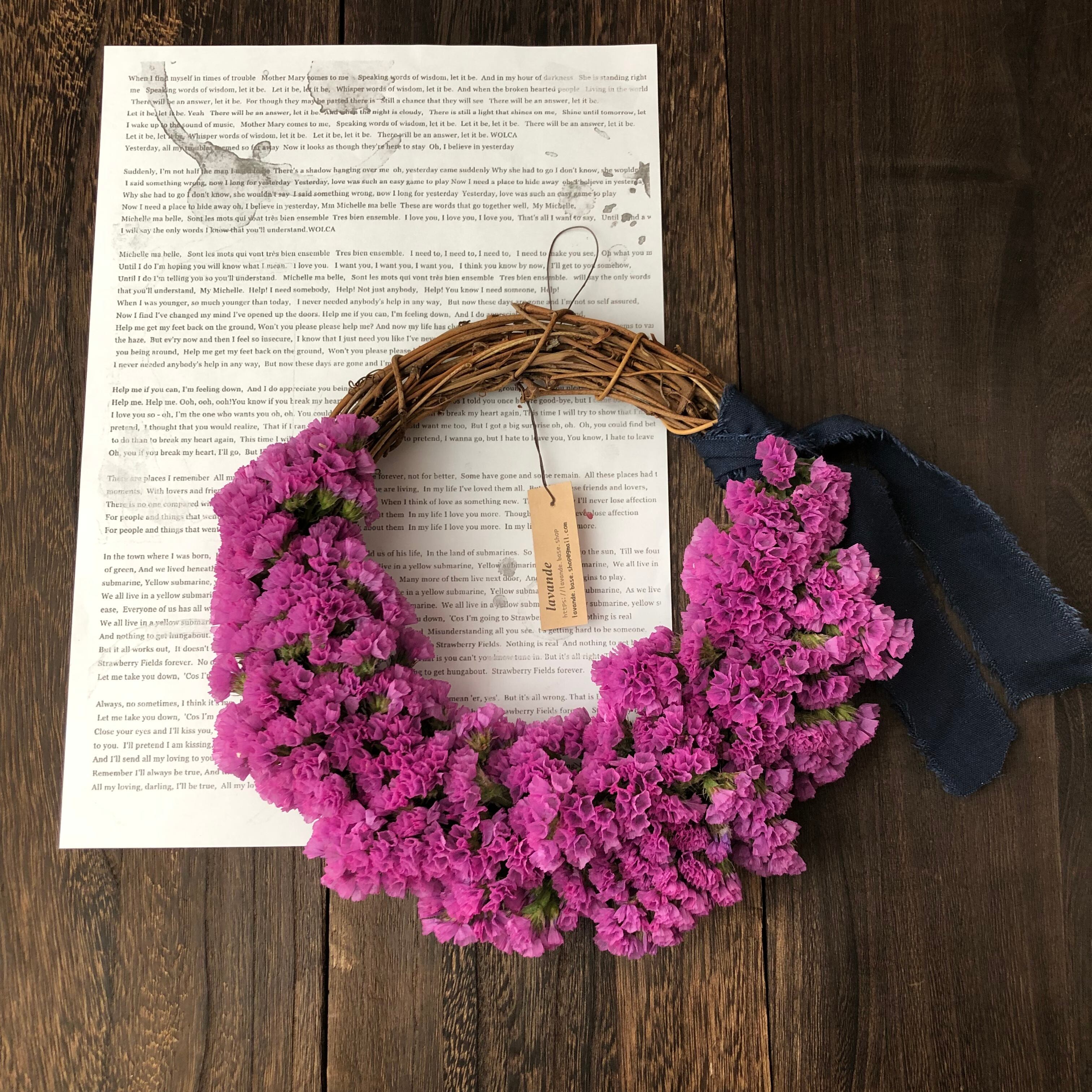 17.スターチスハーフリース スターチスのハーフリース | lavande