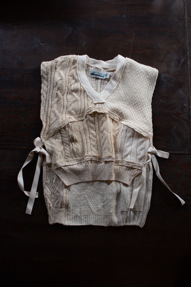 physis original remake knit vest