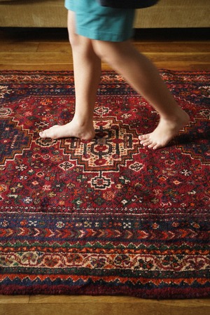2363-Vintage Qashqai rug