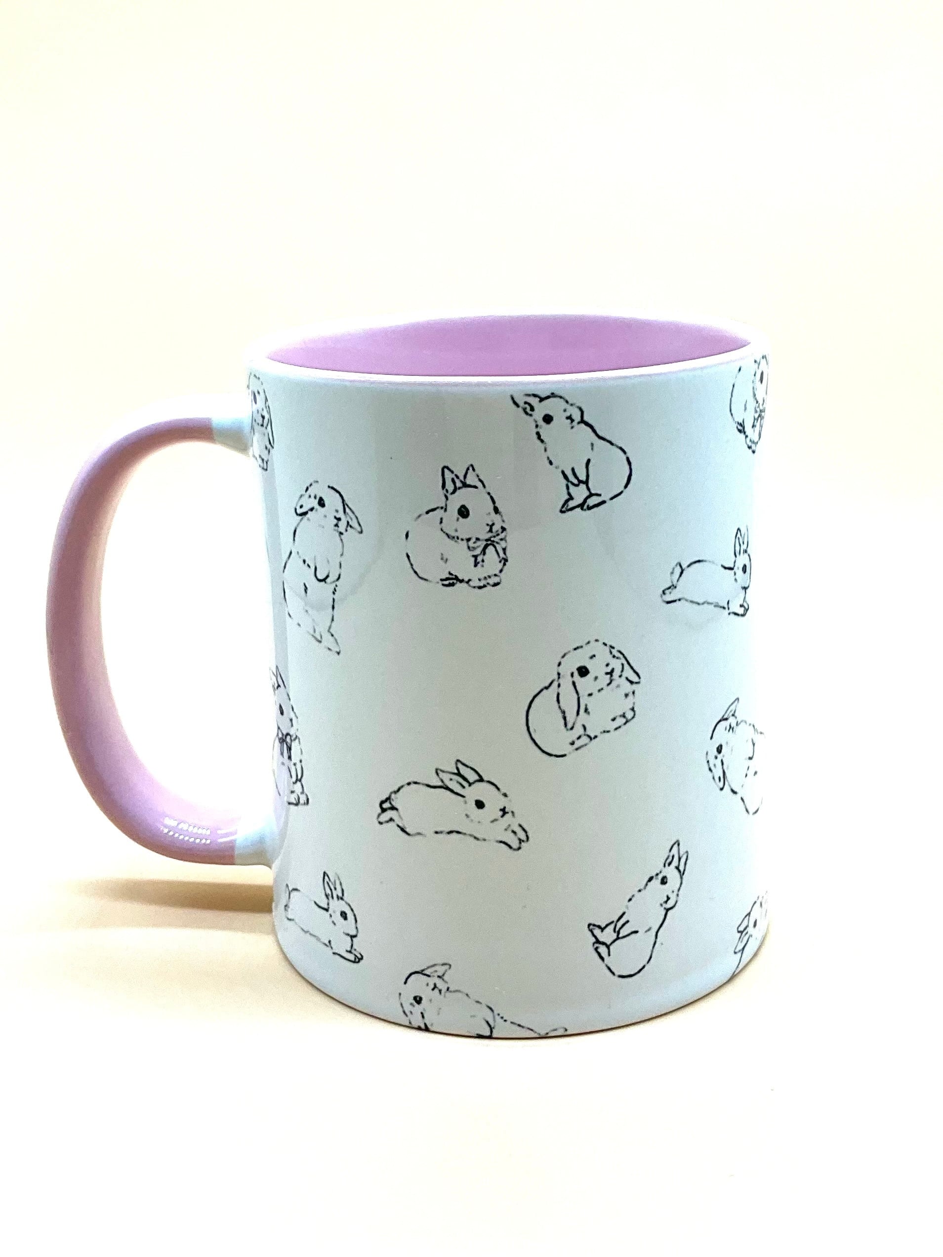 しず華 マグカップ うさぎ | うさぎセレクトショップ森音 しず華 マグカップ うさぎ | うさぎセレクトショップ森音