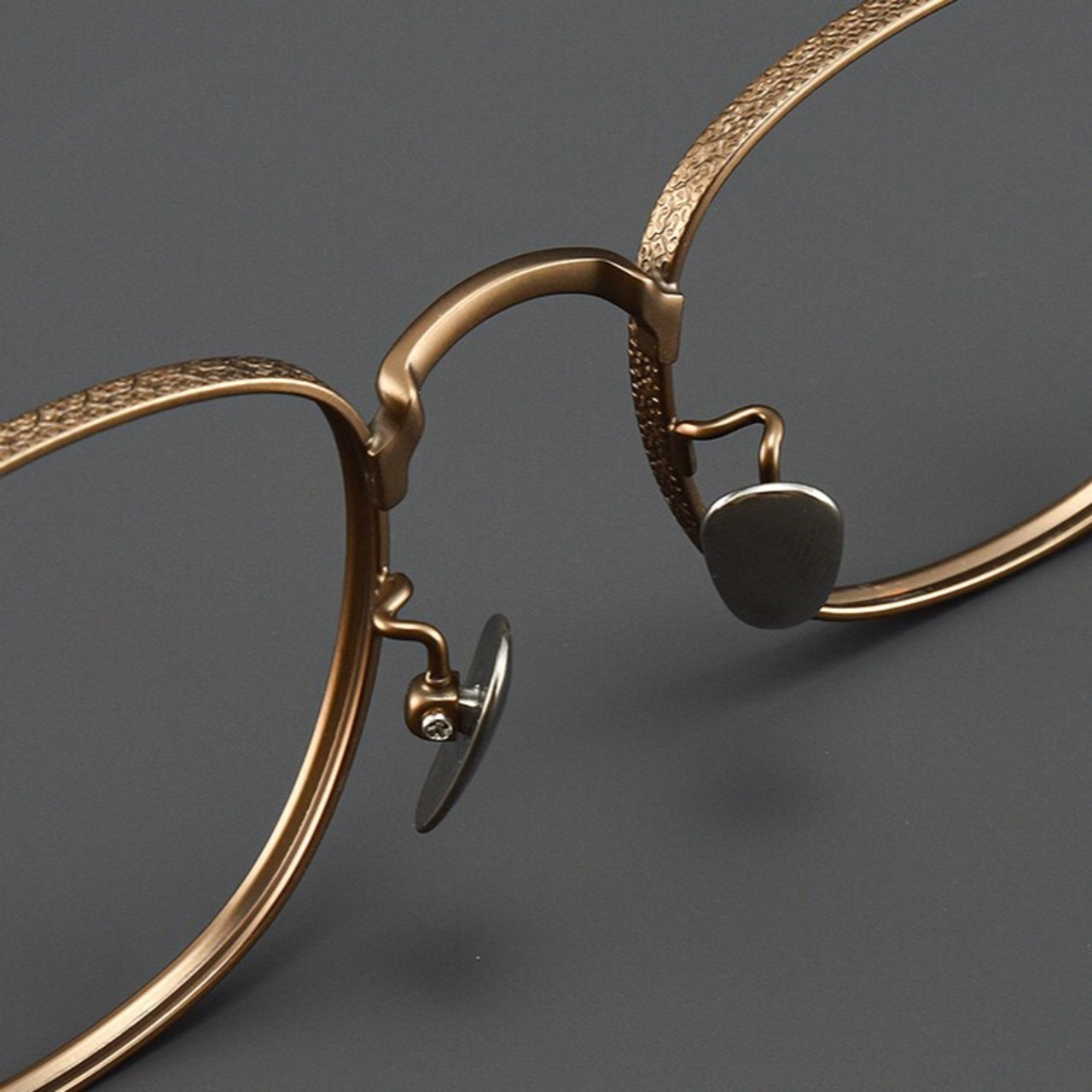 Titanium Plating Glasses -wellington- / チタン プレーティング メガネ -ウェリントン-