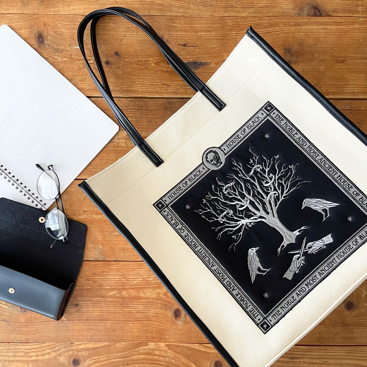 F241038-15_Harry Potter×Flapperブラック家トートバッグ - 1
