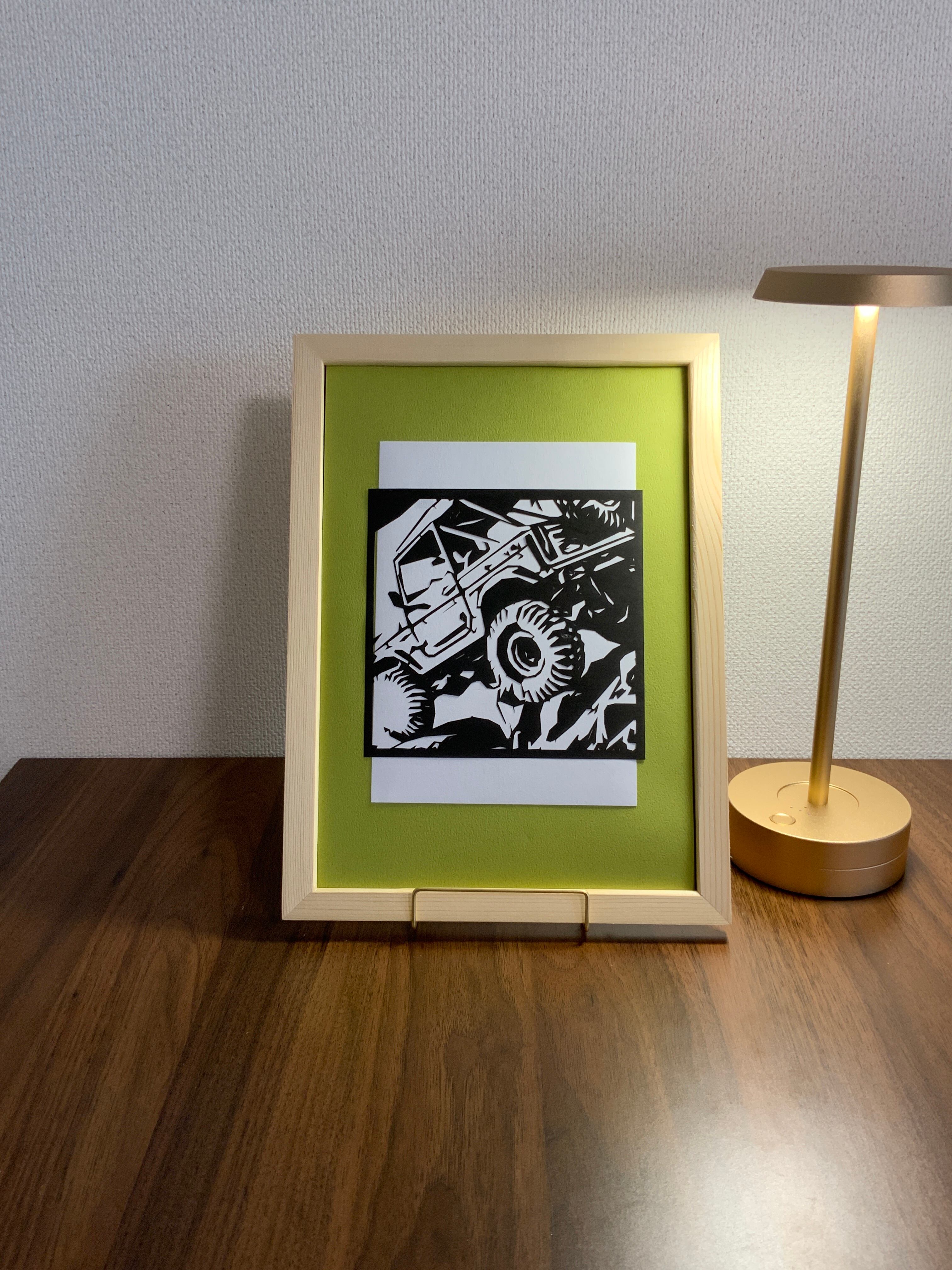 510-Car-ジムニー切り絵 | PAY ID