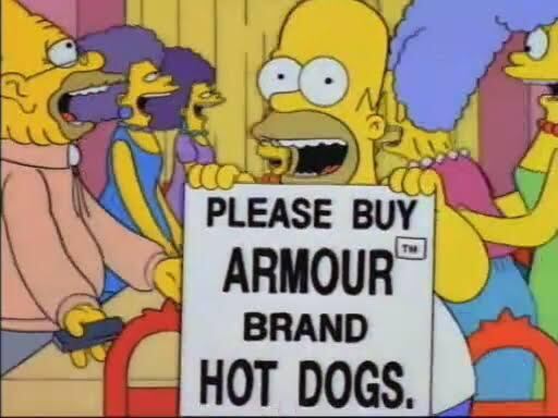 ARMOUR HOT DOGS watch cap