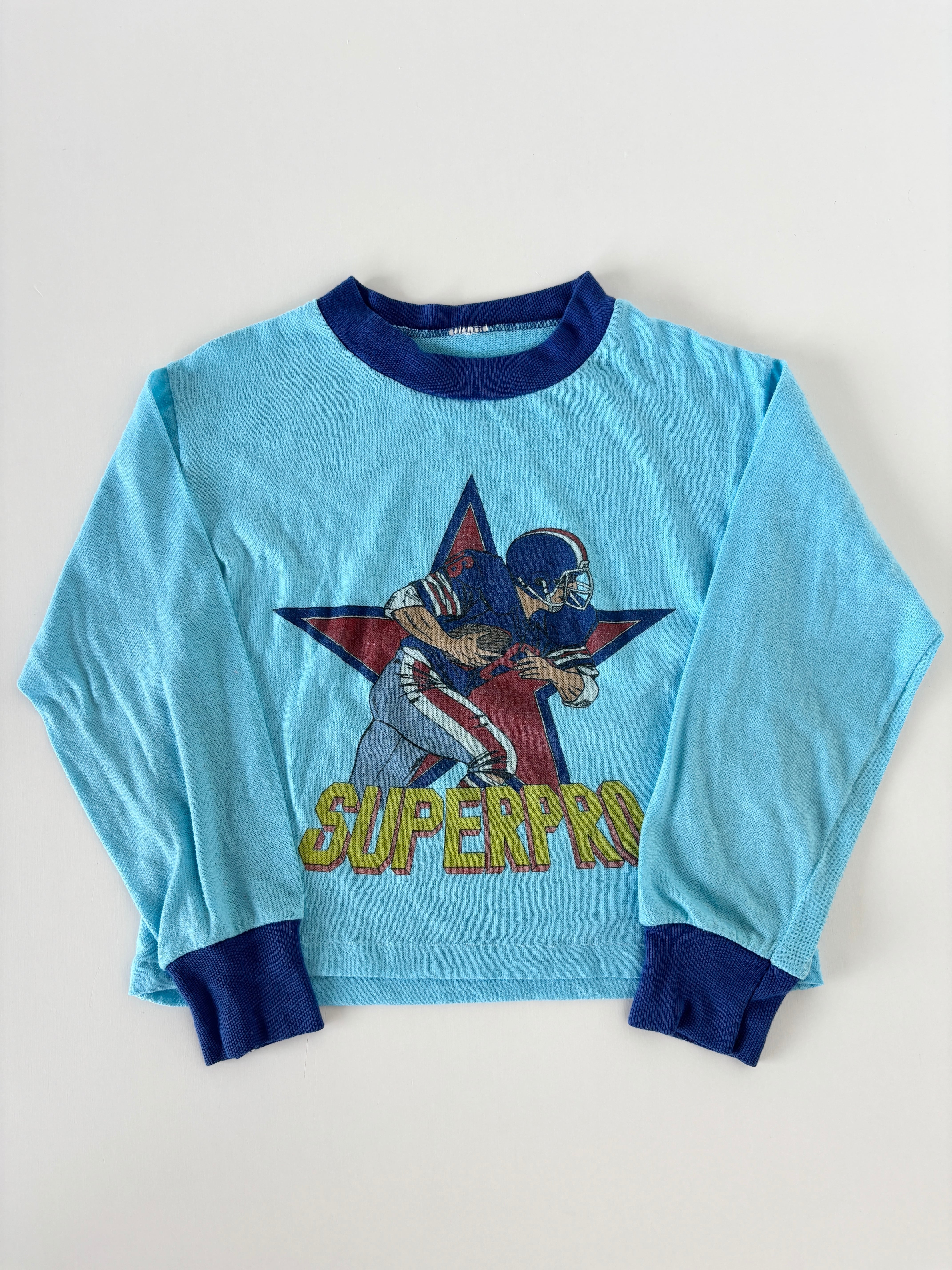 【5-6T相当・vintage 】SUPERPRO ロンtee
