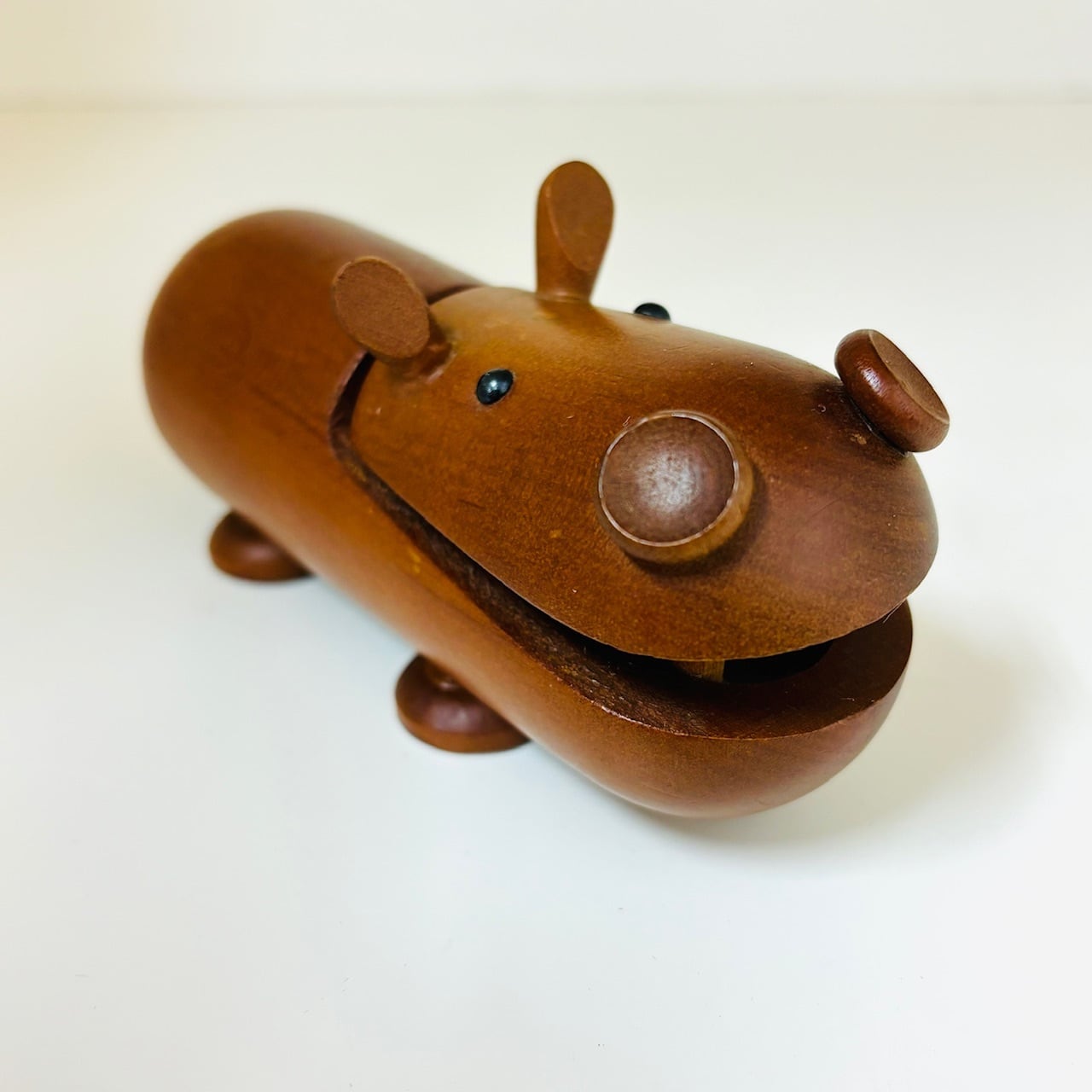 千趣会 ロイヤルペット カバ HIPPOPOTAMUS 木製 置物 オブジェ