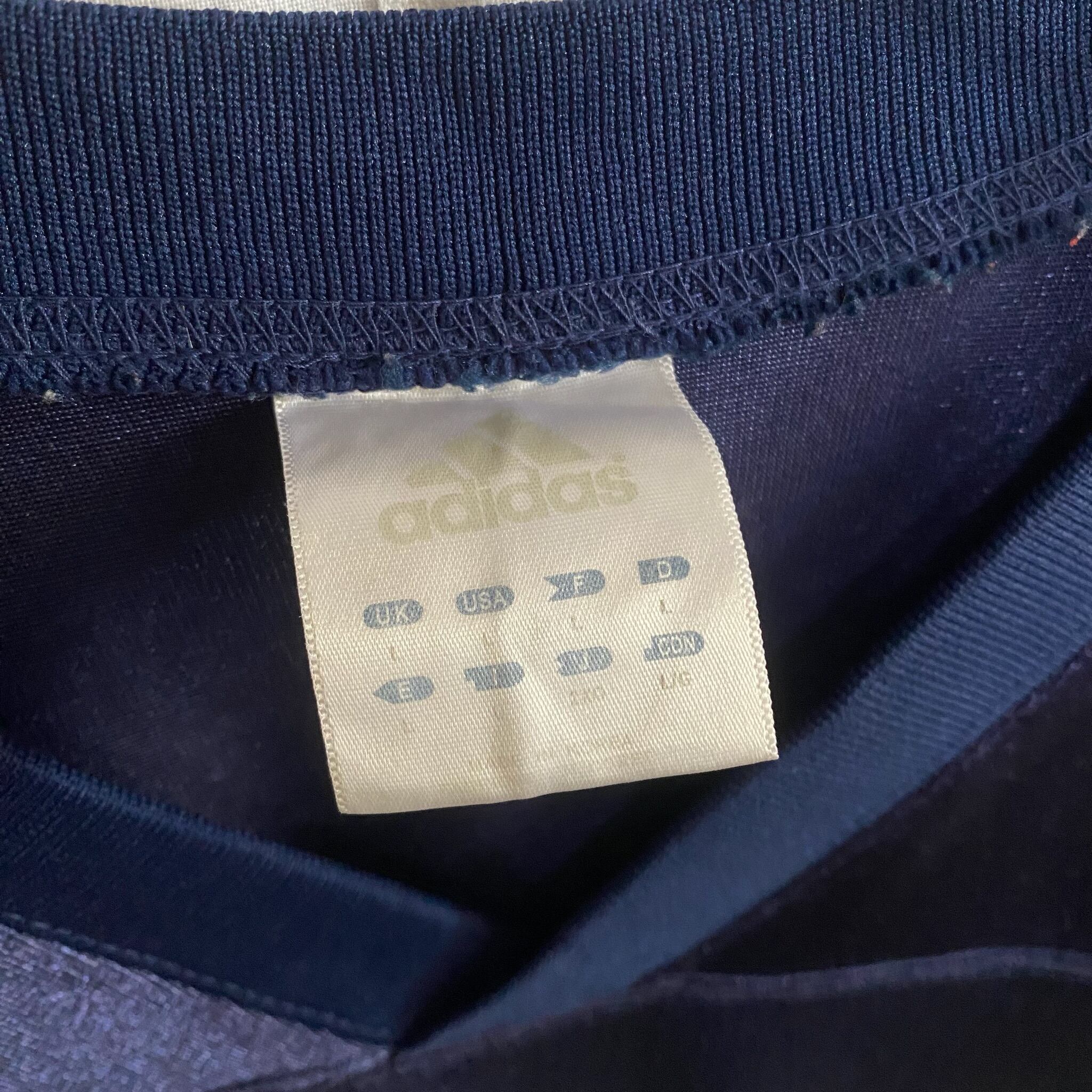 Adidas ゲームシャツ ネイビー | 古着屋 わらしべ