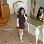 韓国子供服 / ninibello / Dear Dot Cardigan  / カーディガン *XS~XXL*