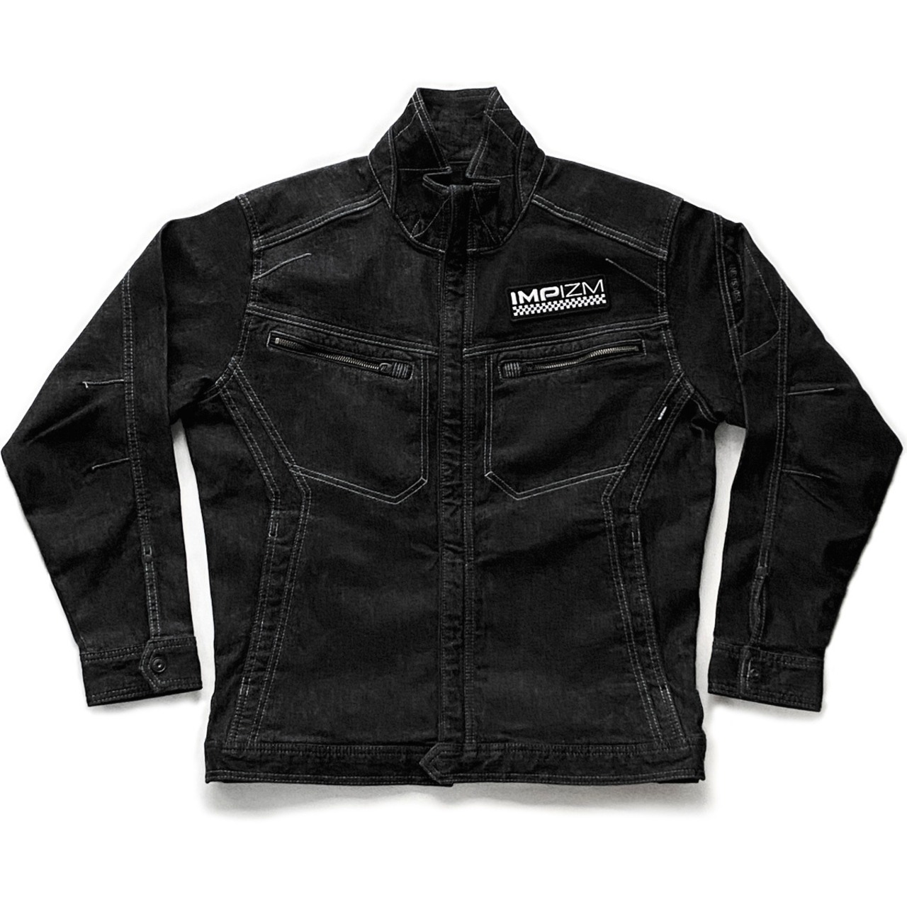 デニムジャケット『IMPIZM』- Black -