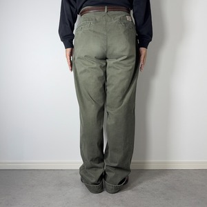 90s 初期型 USA製 Polo by Ralph Lauren POLO CHINO "khaki" W32L34相当 古着