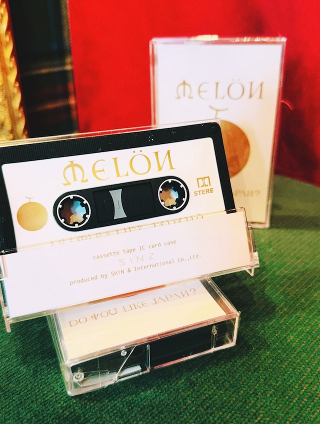 MELON×SINZ / Cassette Type Card Case /