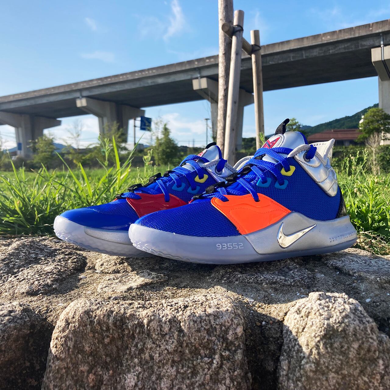 NIKE PG3 EP NASA ポールジョージ　ナサ　バッシュ 26cm