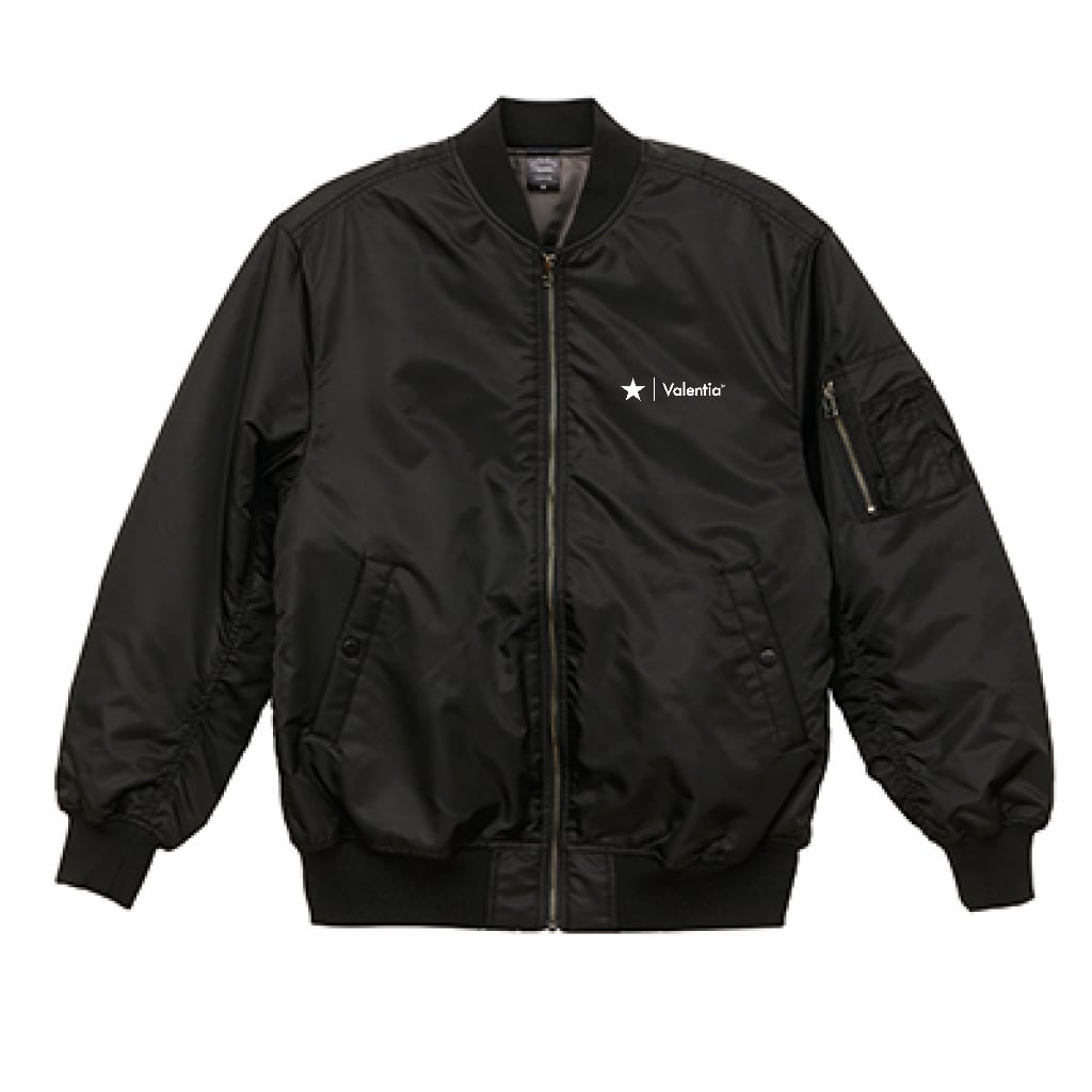 （両面印刷）United Athle タイプ MA-1 ジャケット（中綿入）