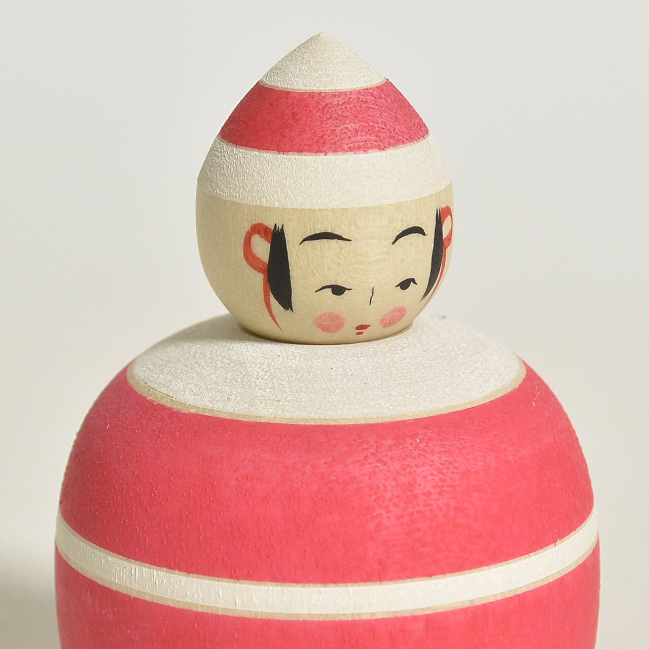 クリスマスえじこちゃんこけし 約1.5寸 約4.5cm 鈴木明 工人（作並系