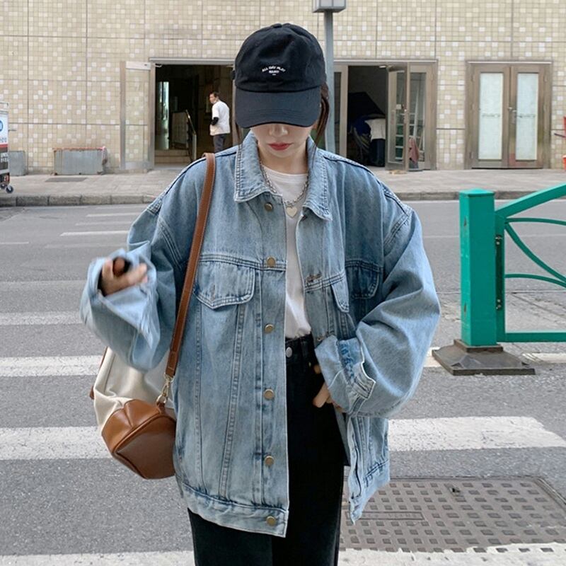 ジャケット スプリングオータム薄手ルーズトップス 春物 秋物 スーパーモール16634265538