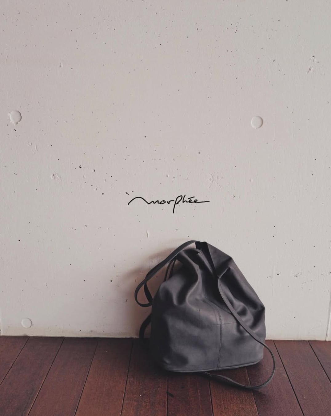 3WAY LARGE TOTE（L size）CHARCOAL | Morphee（モルフェ）