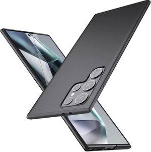 【特価処分】Wojiaozvlf 極薄 galaxy s24 ultra ケース 薄型 galaxy s24 ultra SC-52E/SCG26 ケース PCマット質感 超軽量 黄変防止 指紋防 擦り傷防止 手触り良い 全面保護 超耐磨 耐衝撃ギャラクシーS24 ultra カバー ワイヤレス充電対応 ブラック