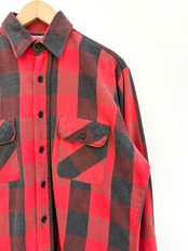 80s FIVE BROTHER FLANNEL SHIRT MADE IN USA Size M