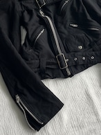 "BLACK COMME des GARÇONS" Bondage Short Riders Jacket
