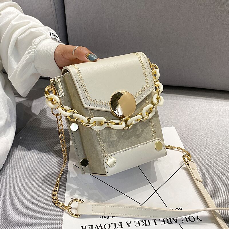 夏の小さなバッグハンドバッグ2020人気の新しいトレンディなファッションチェーンショルダーバッグネット有名人野生のメッセンジャー携帯電話バッグ Tiancai_Wing_Bag2450258