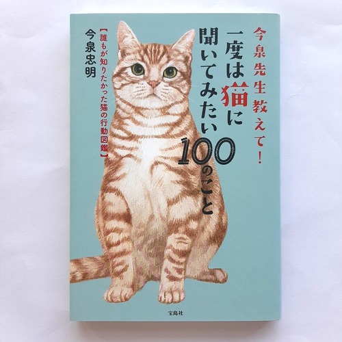 今泉先生教えて！一度は猫に聞いてみたい100のこと