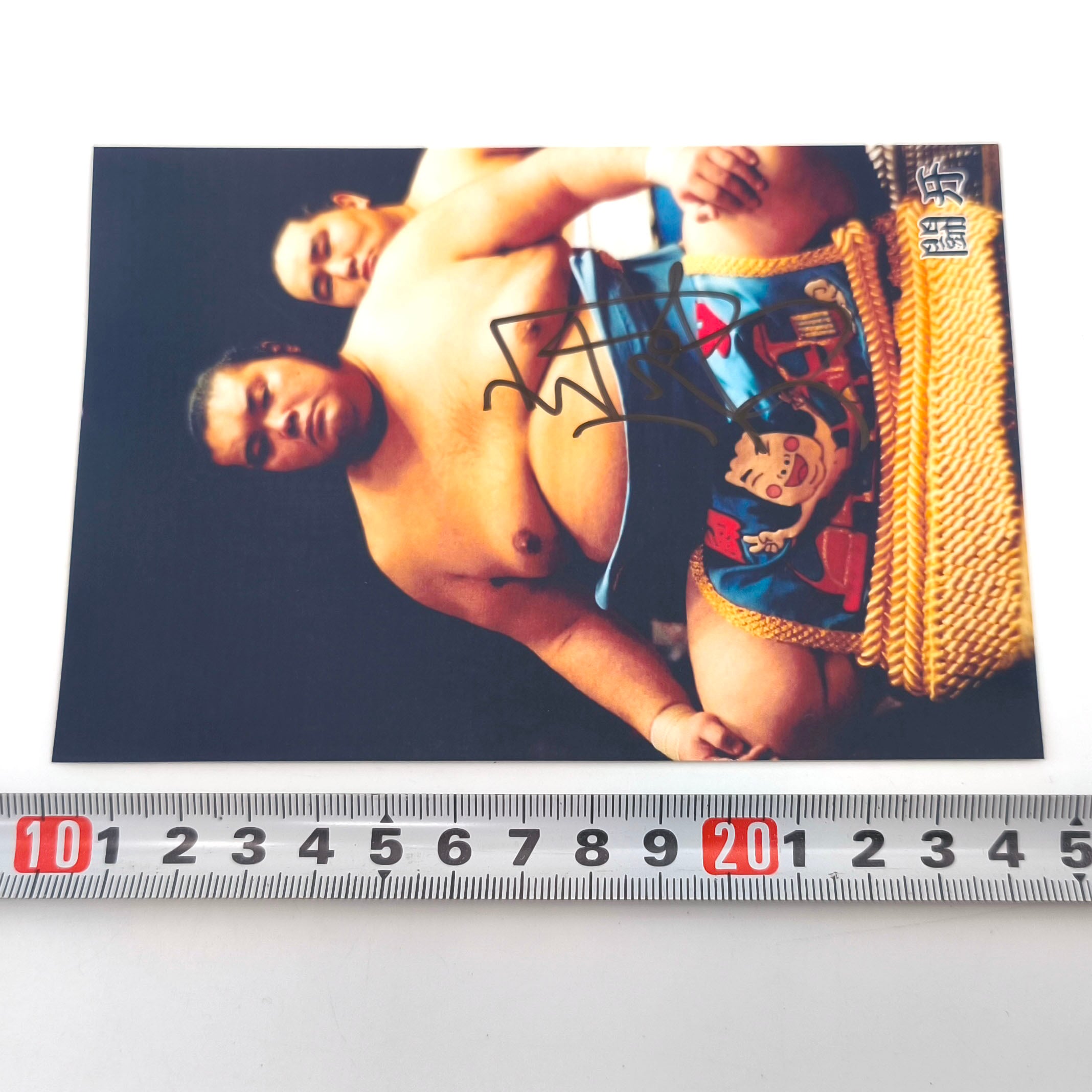 大相撲・闘牙・絵葉書・ポストカード・直筆サイン入り・No.250725-08