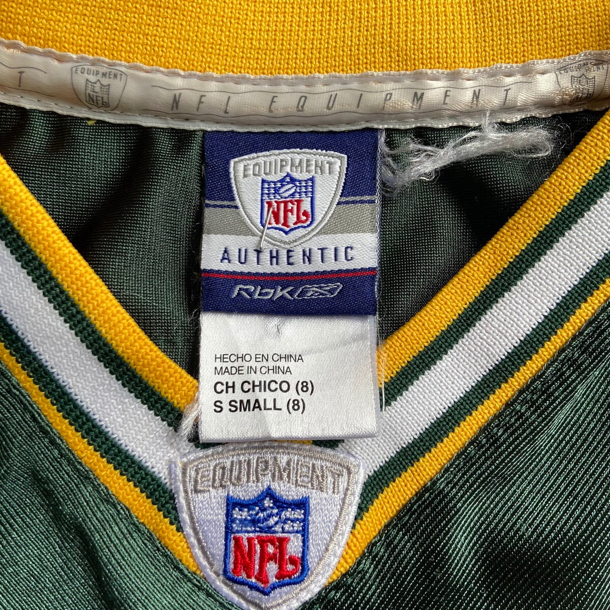 90s　NIKE　ナイキ　NFL　FAVRE　パッカーズ　ゲームシャツ　XL