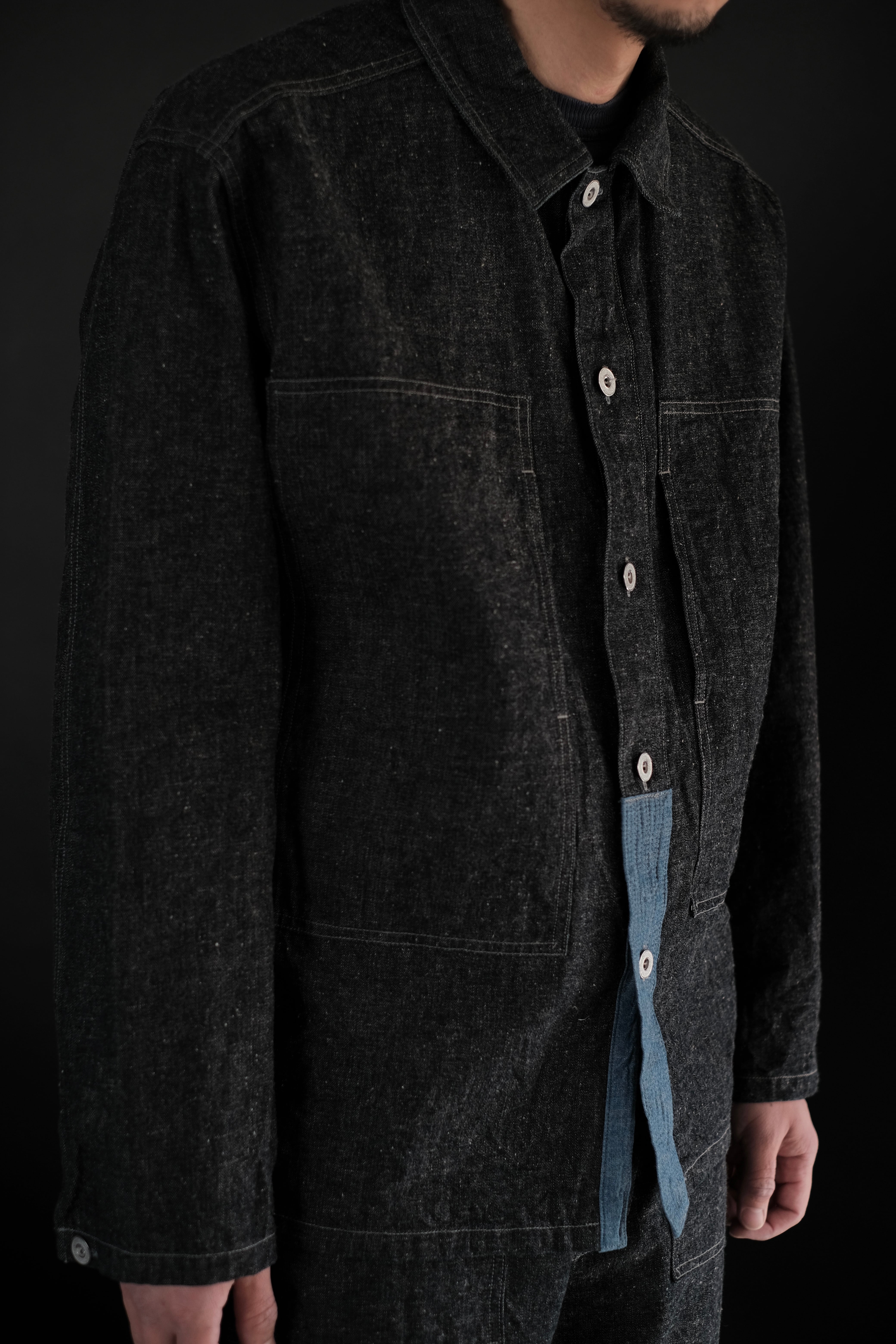 T.T / LOT.718 MODIFIED U.S. ARMY M-35 DENIM PULLOVER | LIVING