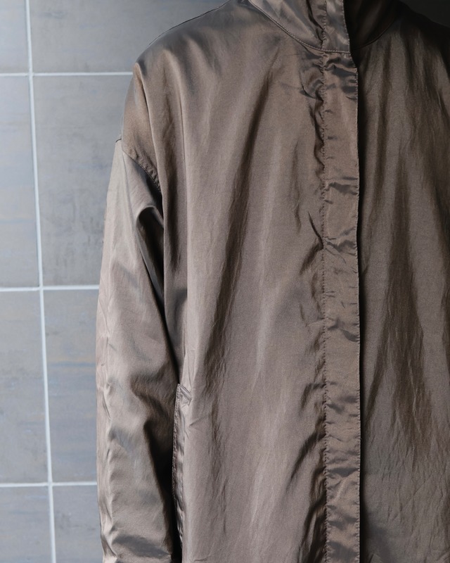 Reversible nylon coat