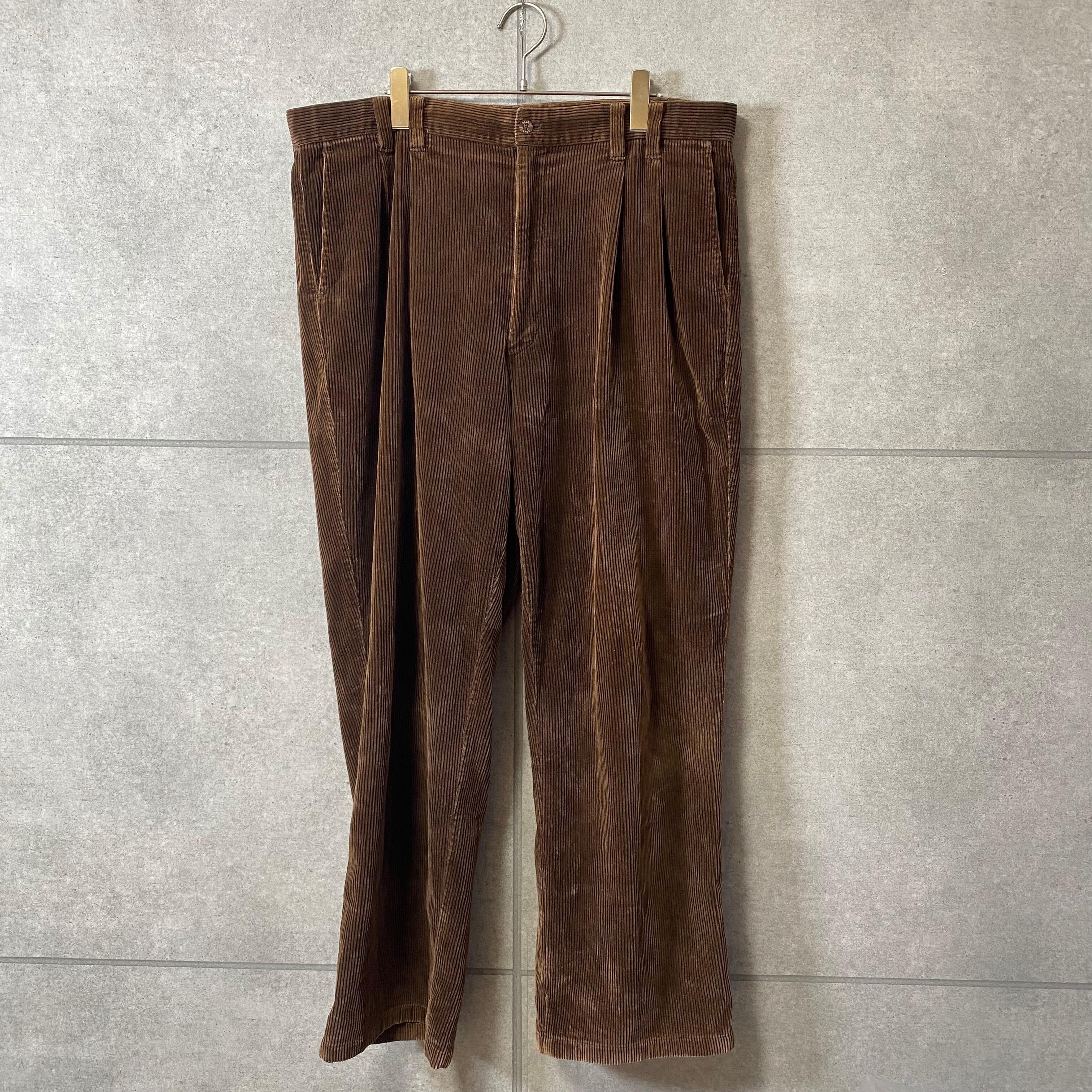 90年代 Timberland ティンバーランド 太畝 ツータック ワイド