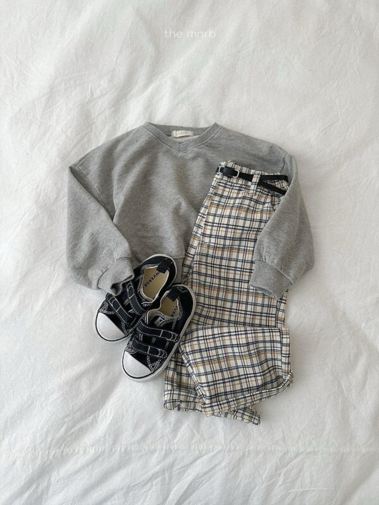 韓国子供服 / minirobe / 26Autumn / アデルチェックパンツ / 秋服 *S~XL*