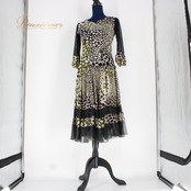 社交ダンス 衣装 スタンダード 上下セット ツーピース レッスンウェア パーティ衣装 女性用 レディース オールシーズン 黒 ブラック系 レース グリーン系 ホワイト系 白 緑 オリーブグリーン ダンス映え 伸縮性 ウエストゴム トップス スカート セットアップ はおりもの シーズンレス 春 夏 秋 冬 フォーマル カジュアル ダンスレッスン おしゃれ エレガント 限定 デザイン