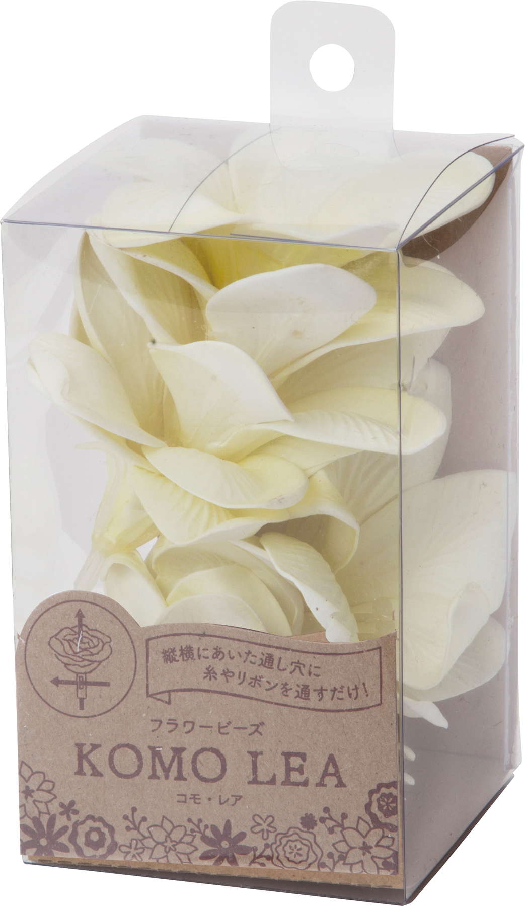 プルメリアヘッド　ホワイト系　FLP-1250W　4961823657580　造花（アーティフィシャルフラワー） > 定番造花フラワー（素材）