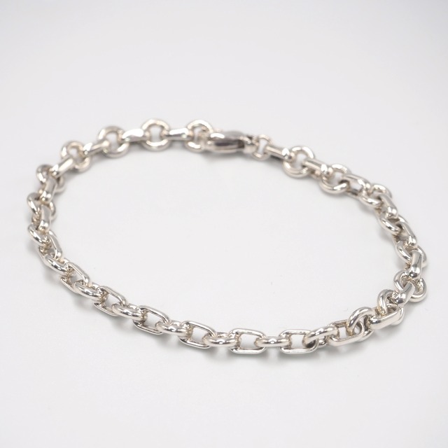 Tiffany&Co. ドーナツ リンク チェーン ブレスレット シルバー925 ティファニー