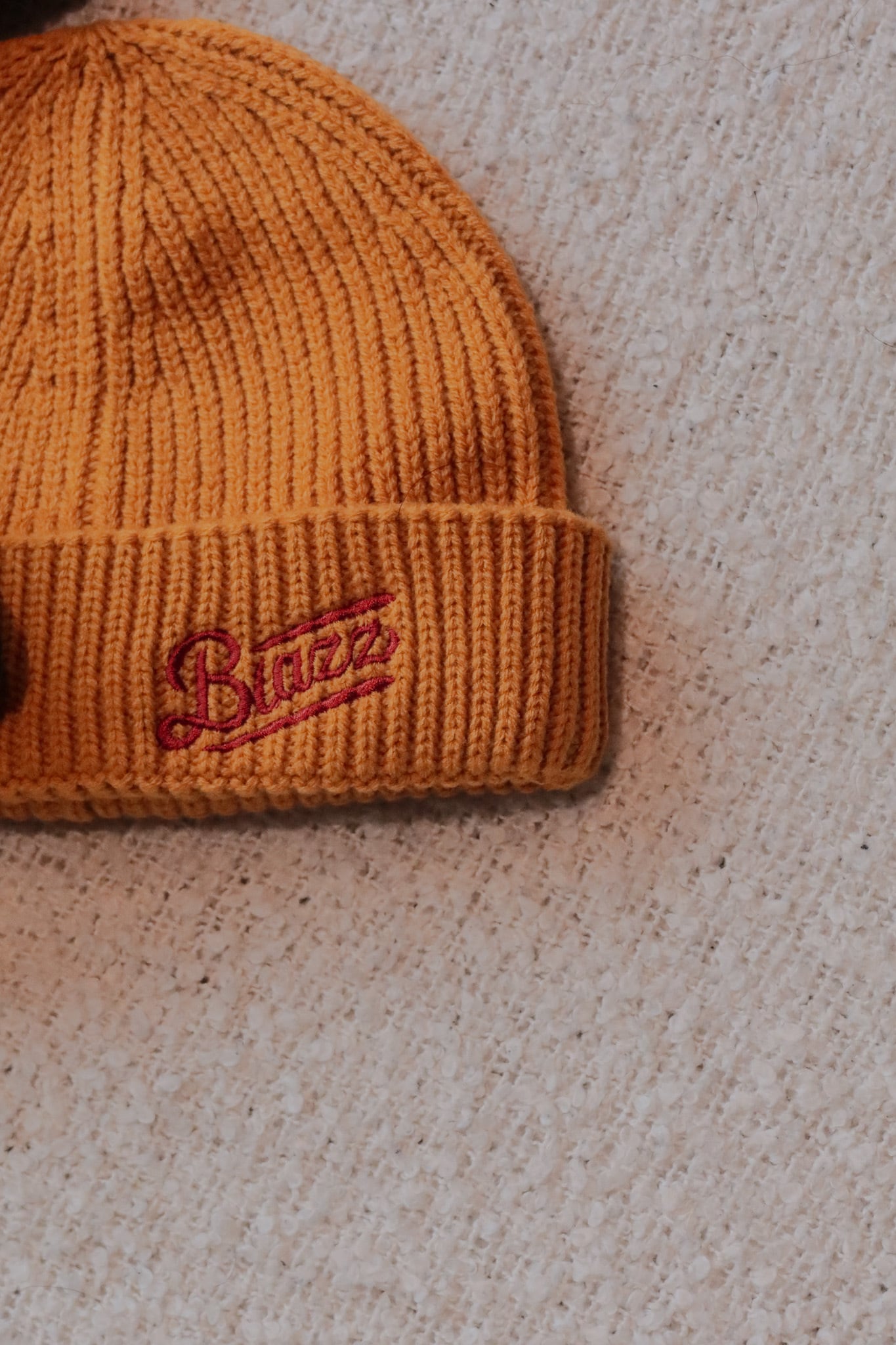 Organic Cotton Beanie [Mustard] | blazz works