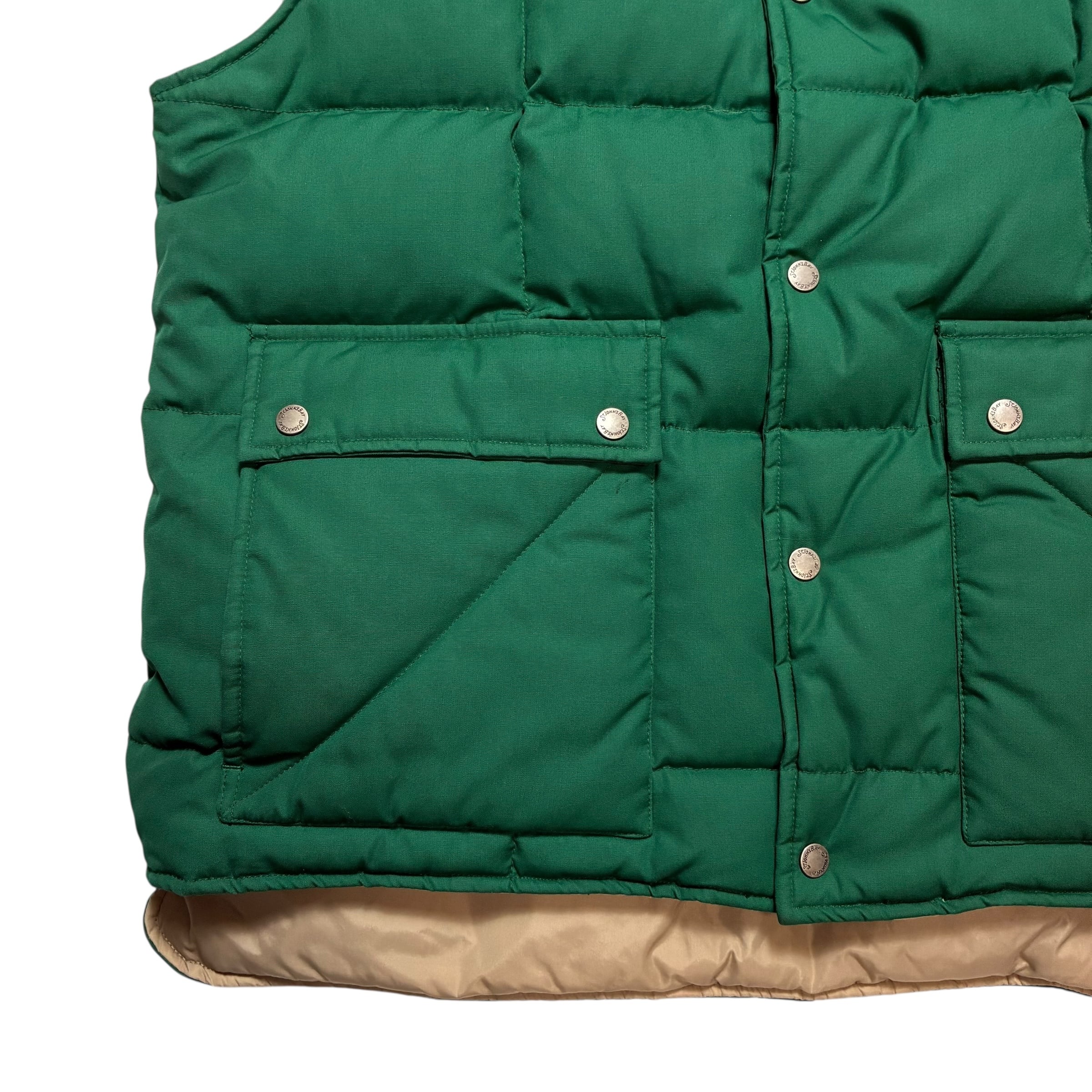 90s St John's Bay 65/35 Cross Box Quilting Down Vest | BOONIES MART