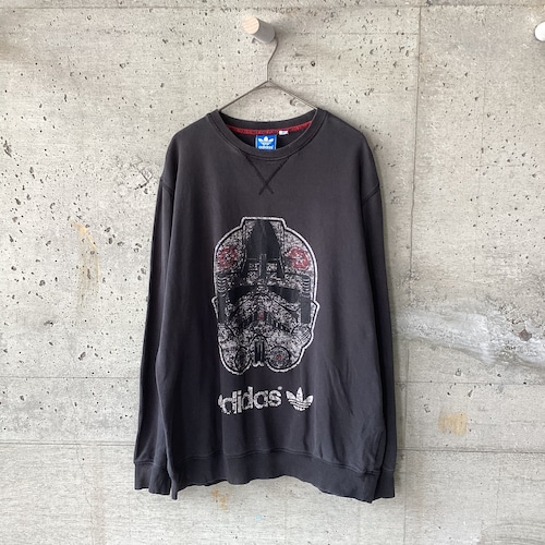 adidas × STAR WARS ink black sweatshirt