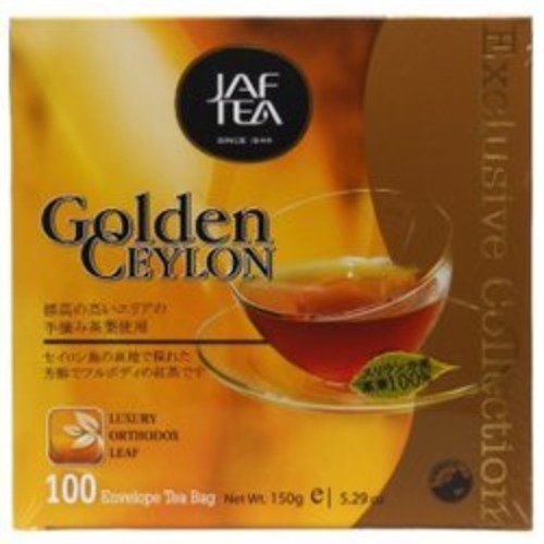 JAF TEA ジャフティー ゴールデンセイロン 1.5g×100TB ティーバッグ 紅茶