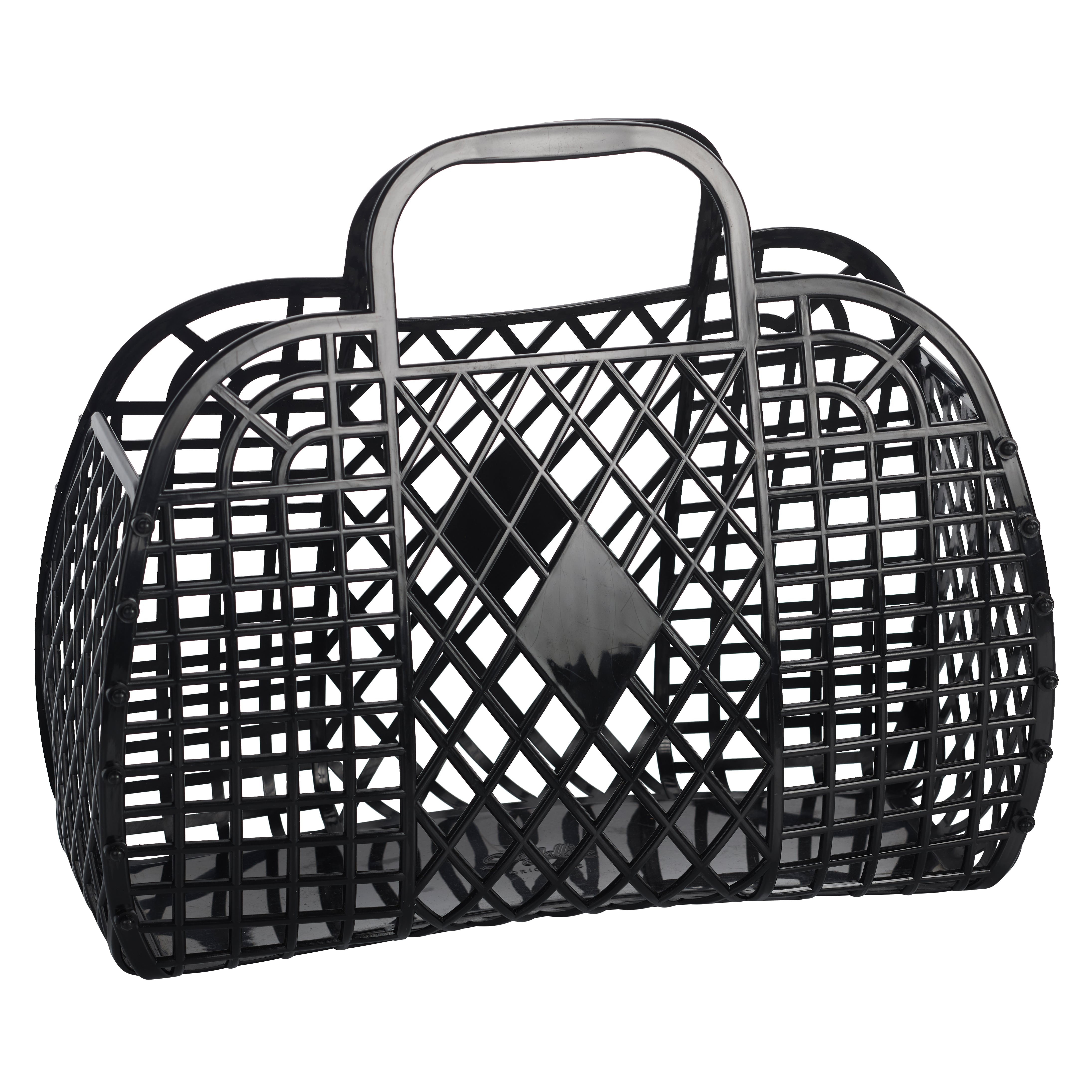 【Sunjellies /Retro Basket large /Black】