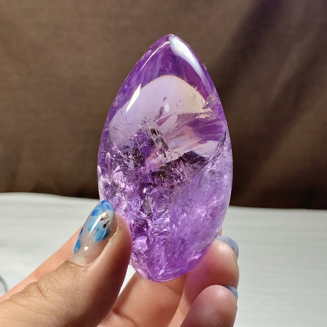 5.透明度高☆ラベンダーアメジスト・たまご