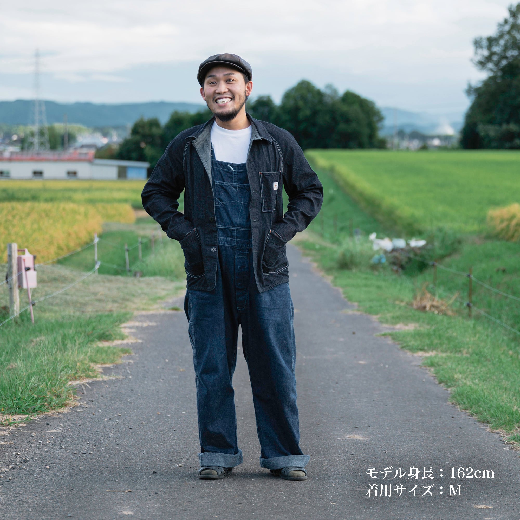 10.5oz denim coverall【デニム カバーオール】 color ID 10.5oz denim coverall【デニム カバーオール】 color ID