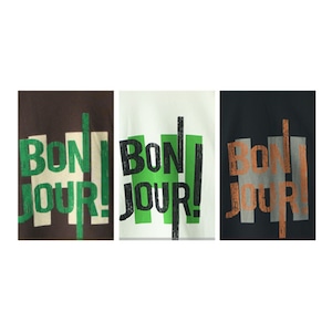 ビッグシルエットクルーネックプリントTシャツ A00381