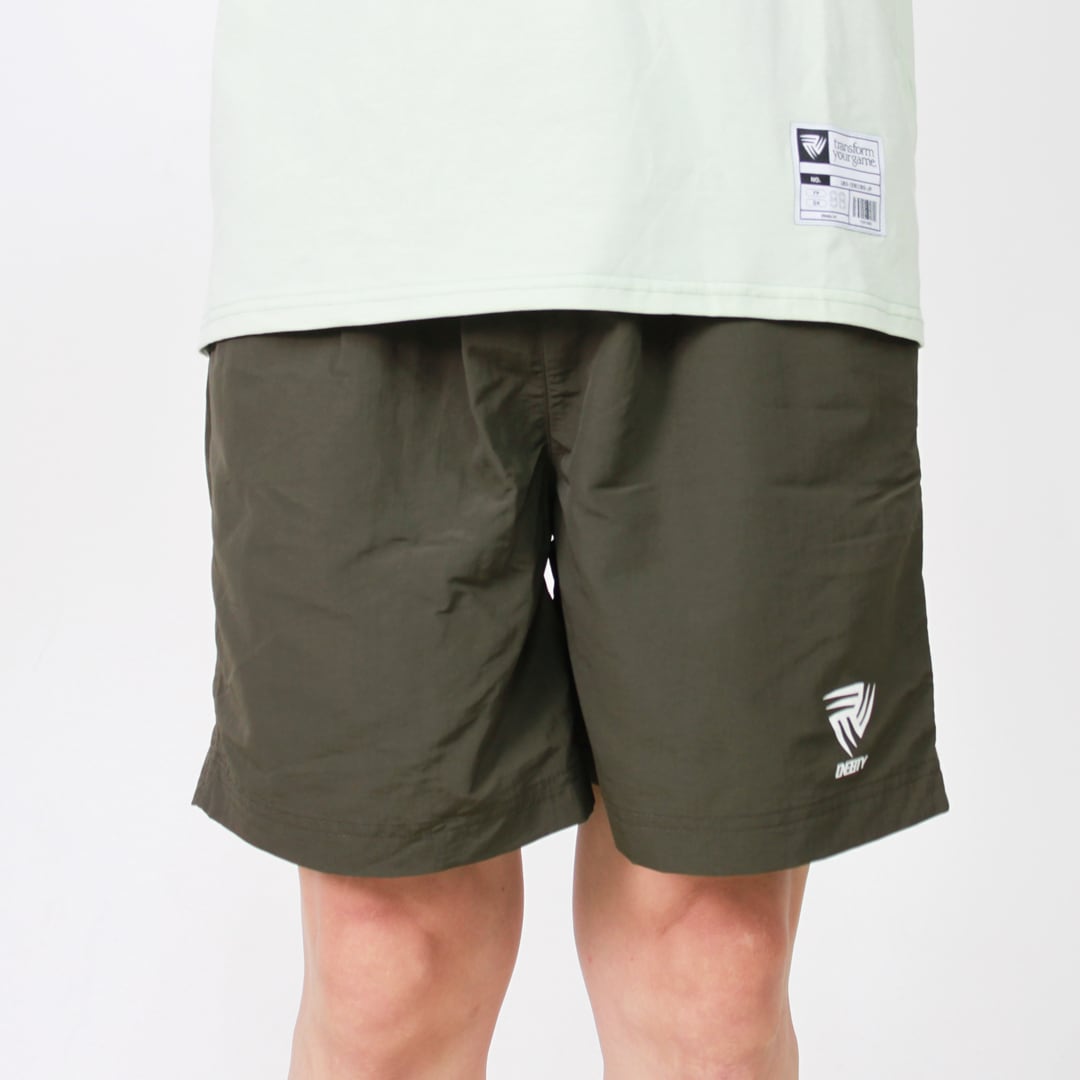 ナイロンショートパンツ(カーキ)