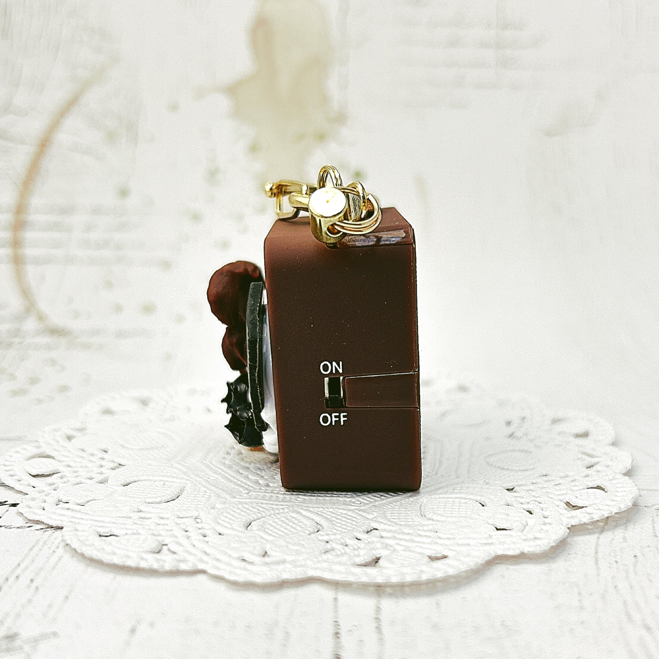 キャラメルチョコの防犯ブザー | スイーツ♪メロディ