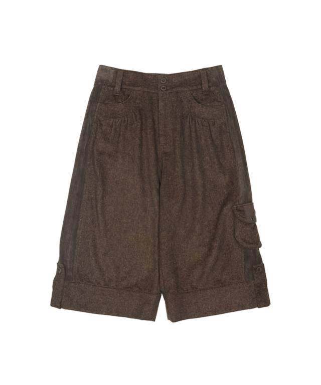 [COYSEIO] SIDE PANEL WIDE PANTS BROWN 正規品 韓国ブランド 韓国通販 韓国代行 韓国ファッション コイセイオ 日本 店舗